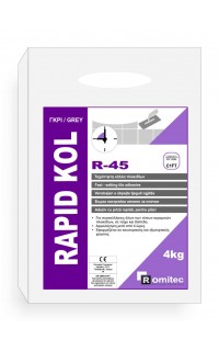 R- 45 Ταχύπηκτη ακρυλική κόλλα πλακιδίων με μηδενική ολίσθηση, ιδανική για ανακαινίσεις R- 45 Ταχύπηκτη ακρυλική κόλλα πλακιδίων με μηδενική ολίσθηση, ιδανική για ανακαινίσεις